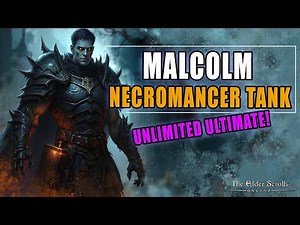 💀ESO - MALCOLM - Best Necromancer Tank Build For 2025 Revealed!