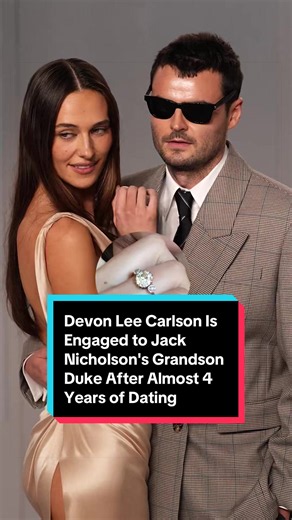 Devon Lee Carlson Engaged to Duke Nicholson — Jack Nicholson’s Grandson