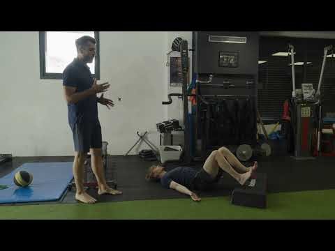 ACL Rehab Phase 3 - 7. Feet Elevated Glute Bridge
