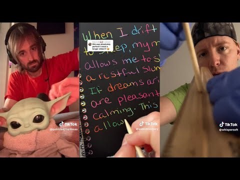 random tingly ASMR compilation to put you to sleep