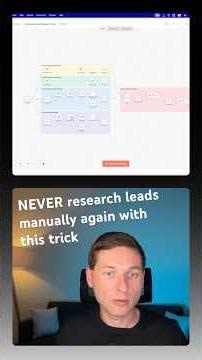 This n8n workflow researches leads for you #automation #leadgeneration
