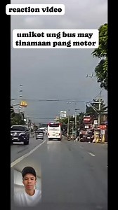 isang bus ung umikot sa gitna ng daan maytinamaan pang motor driver error ano sa tingin nyo mga pre #reactionvideo #RideSafe | ArSin vlog