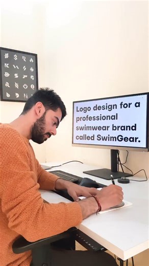 Keshav Grover on Instagram: "Logo design process for a professional swimwear clothing brand called ‘SwimGear’. This brand will use recycled and sustainable materials to manufacture their swimwear products. Their target audience is athletes and active swimmers. . A simple, not feminine or too masculine but something that has a feel of sustainability logo was required for this brand . . . . . . . . . . #swimwearlogo #swimminglogo #swimming #activewearlogo #athletelogo #logodesigner #logodesigns #s