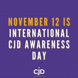 November 12 is International CJD Awareness Day. Share this video to spread awareness of prion diseases and consider making a donation this holiday season to support the CJD Foundation's programs: https://secure.qgiv.com/event/cjdfoundation_ptp/donate | The Creutzfeldt-Jakob Disease (CJD) Foundation, Inc.