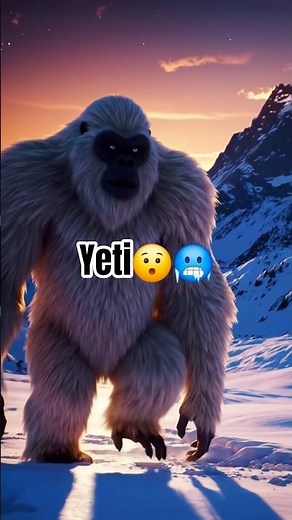 According to Nepali mythology, the animal that roams the Himalayas|😯🥶#shorts#viral