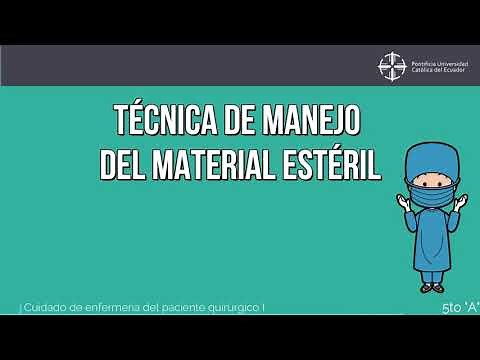 TÉCNICA DE MANEJO DEL MATERIAL ESTÉRIL