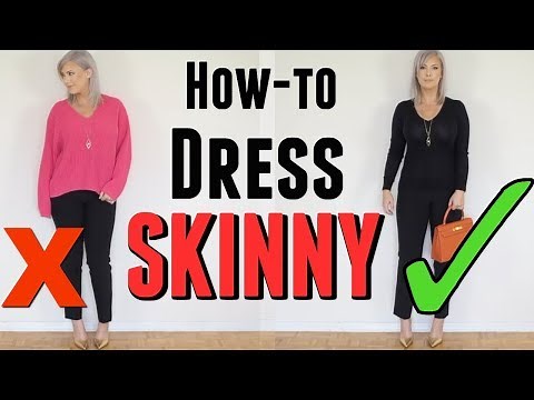 HOW TO DRESS SKINNY: tips from a stylist