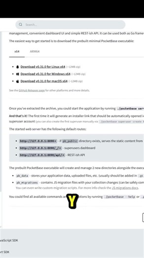 Professional backend for free, this is PocketBase #tutorial #programming #webdevelopment