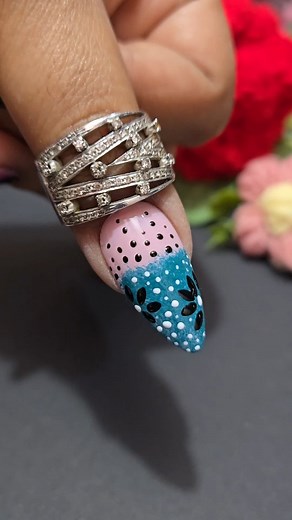 4K views · 12 reactions | Aqua Look  #nailart #nails #artist #art #ytshorts #shorts #beginner #simple #tutorial #easy #gelnails #blue #reelitfeelit #trendingreels #trends #miniseries #dailyart #daily #trending #reels #gelnails #gelpolish #viral #blue #support #happiness #trendynails | Nailart by Sonia | Facebook