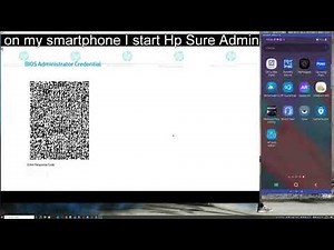 HP Sure Admin use of KMS service to access BIOS setup