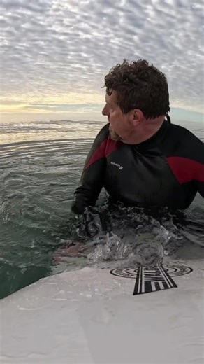 Dolphin Surfing at Dawn in Myrtle Beach