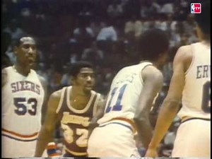 Magic Johnson Plays Center in 1980 Finals