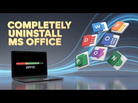 Laptop Se MS Office Kaise Hataye | How to Completely Uninstall MS Office from Laptop