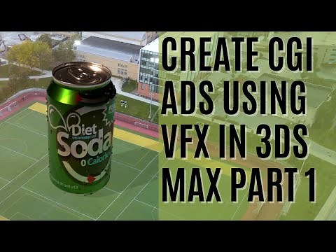 How To Create CGI Ads Using VFX in 3Ds Max | 3Ds Max X After Effects VFX Tutorial #3dsmax #vfxshorts