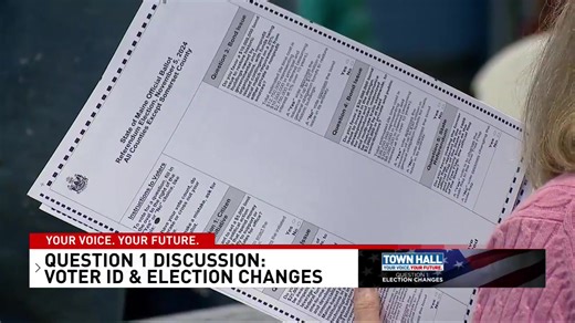 WATCH LIVE: Join CBS13 as we host a town hall on Question 1 in Maine. Question 1 asks you if you want to require a photo ID to vote, while also adding a series of new restrictions on absentee voting. STORY: https://bit.ly/3IV2e3j | WGME CBS 13 News, Portland