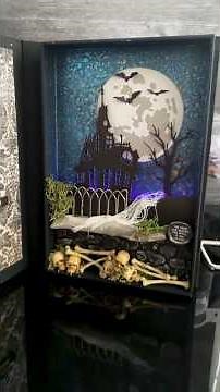 Tim Holtz Sizzix Halloween Lit Book Box Tutorial Part 1 | #timholtz #sizzix #halloweendiy