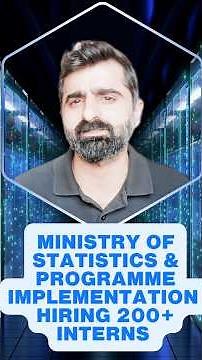 Internship with Govt of India