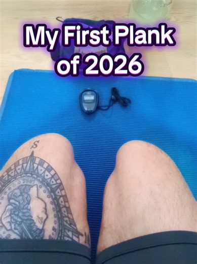 Plank number one for 2026! I did an even 20 minutes. #Fitness #muscle #gym #fyp #goals @PAMA US