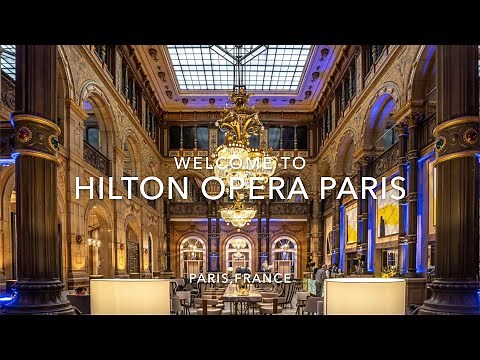 Hilton Paris Opera 4K, ROOM TOUR 2023