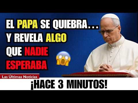 Pope Leo XIV wept while saying this — Every elderly Catholic should see this