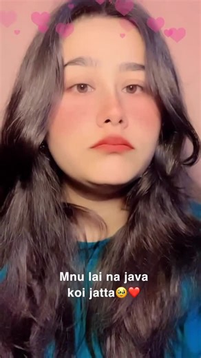 Ashriya💕✨ on Instagram: "Mnu lai na java👀❤️"