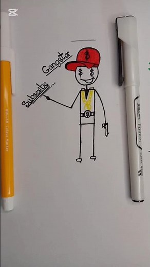 “Easy Cartoon Drawing | Step by Step Tutorial for Beginners” 🎨😁✏️#viral #art #trending#ytshorts