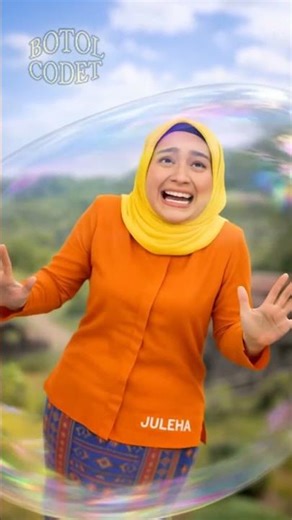 JULEHA TERBANG MASUK KE BUBBLE 🤣