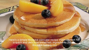 Bisquick pancake recipe