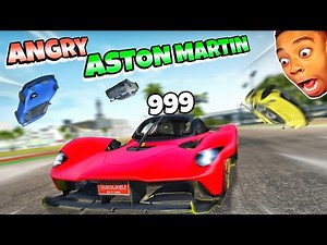 Angry Aston Martin Valkyrie😱| 999 Speed💀| Extreme Car Driving Simulator🔥|