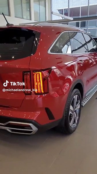 2023 Kia Sorento Interior! #kia #kiaworldwide #kiajamaica #sunroof #atlautomotive #jamaica #2023 #burnaboy #red #sorento #kiafamily