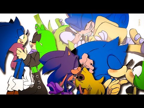 💚Sonic Loves Surge💙(SONURGE COMIC DUB COMPILATION)