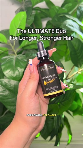 Unlock Hair Growth with GRO Glow Liquid Vitamins
