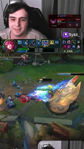 Ahri 1v1 irelia outplay #leagueoflegends #lolespañol #twitchespaña