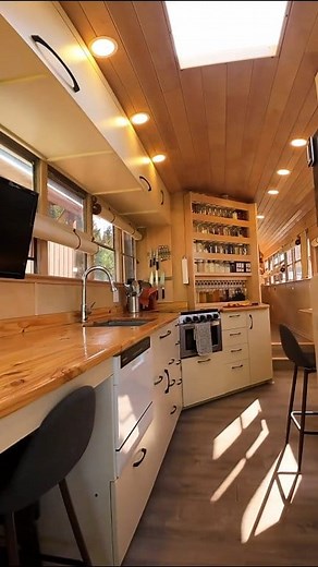 Wait until you see the bedroom 😱 Full tour on YouTube! Need Lithium Batteries, Solar Panels or an inverter for your rig?! https://signaturesolar.com/?ref=mobiledwellings has the best prices and you can get $50 off with my code "MOBILEGET50" at checkout! | Mobile Dwellings