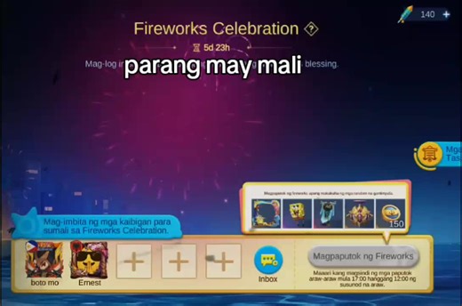 #CapCut #mlbbcreatorcamp #mlbb Wth bat 5 days pa ano yan New year Late??