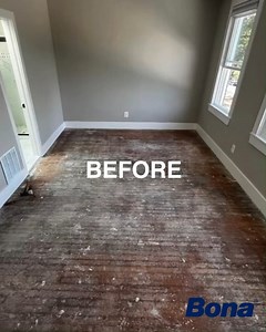 Why replace when you can renovate? With Bona, you can breathe new life into your hardwood floors. Achieve a beautiful, lasting floor without the hassle of replacement. Get in touch with a Bona Certified Craftsman for your hardwood floor renovation at the link: https://bit.ly/3u8r5q6 📷: friendsandfamilyflooring #bonaproducts #happyhome #lovemybonaproducts #cleaningproduct #commitment #value #savingmoney #happyfloors #lovemybonafloors #renovatedontreplace | Bona