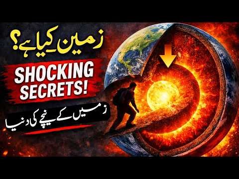 Inside the Earth Hidden Layers & Modern Science Explained | زمین کے اندر چھپی دنیا