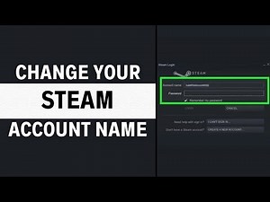 How to Change Steam Account Name (Complete Guide)