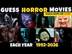 Guess the Horror Movie By the Scene| 1992-2026 🎬🧟‍♂️ Horror Movie Trivia