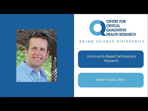 Community-Based Participatory Research (CBPR)