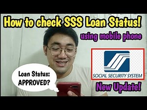 How to check SSS Loan Status || Salary Loan || Calamity Loan