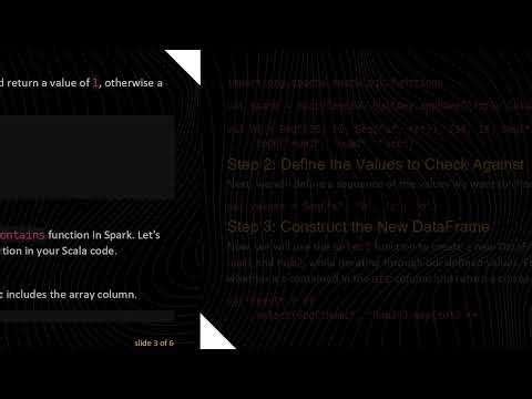 Transforming Array Columns in Spark: Checking Array Values Against DataFrame Headers