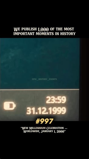 Epic Eventus | On January 1, 2000, the world stepped into a new era, marking the official transition into the 21st century. Cities across the globe... | Instagram