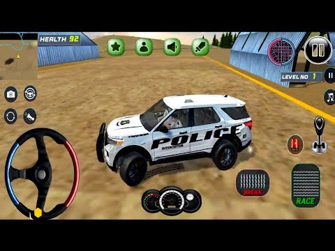 US Real Cop Car Racing Driving Multi-Storey - City Police Car Chase 3D Simulator - Android GamePlay