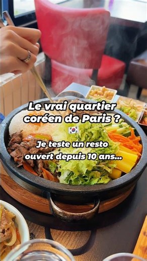 Korean restaurants in a Korean neighborhood in Paris! #gooddeal