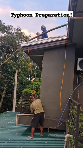 Typhoon preparation! #typhoon #uwan | BM Randy Andres Ursulum