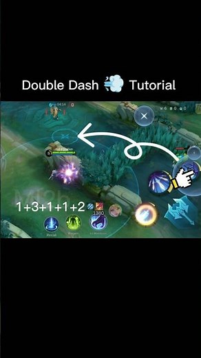 Gusion Double Dash Tricks Combo Tutorial Mobile Legends #gusion #ml2b #mlbb #mobilelegends