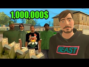 $1,000,000 Grove Street Challenge (MrBeast x GTA SA)
