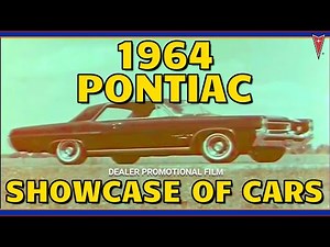 1964 PONTIAC SHOWCASE OF CARS RARE DEALER FILM, AMAZING