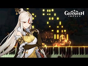 ｢Moon in One's Cup｣ - Liyue Genshin Impact OST Live Piano Cover [Sheet Music]